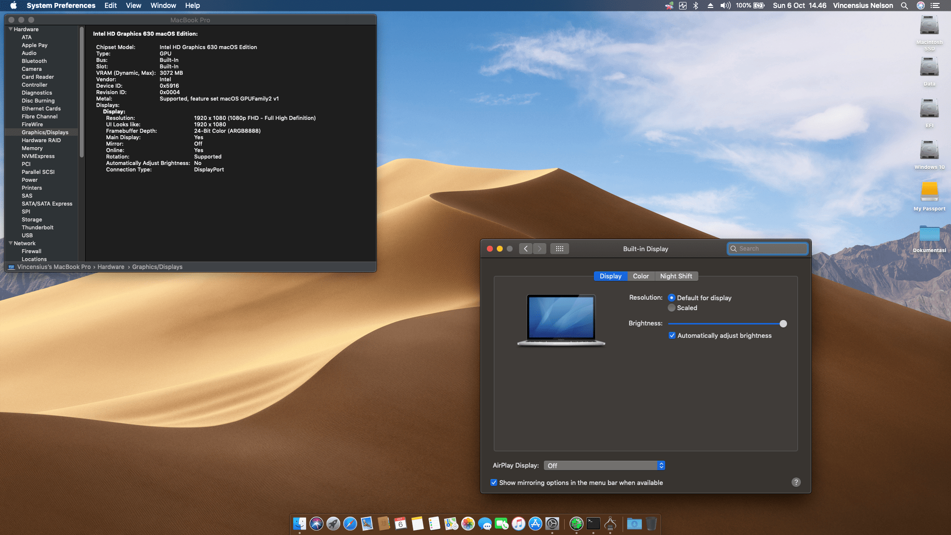 Asus ROG GL553VD FY280 [KabyLake   Intel HD 630 + I2C] 6